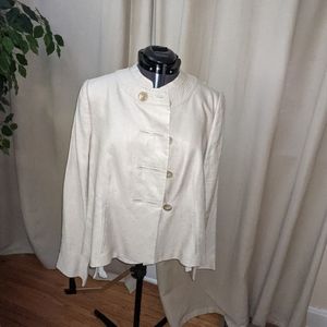 Light beige linen jacket